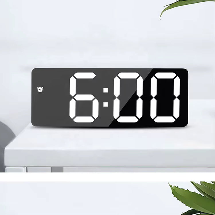 LED Mirror Digital Alarm Clock