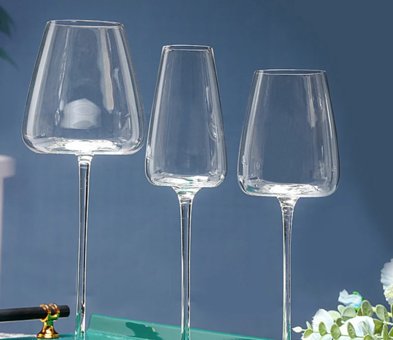 Modern Handmade Crystal Wine Glass