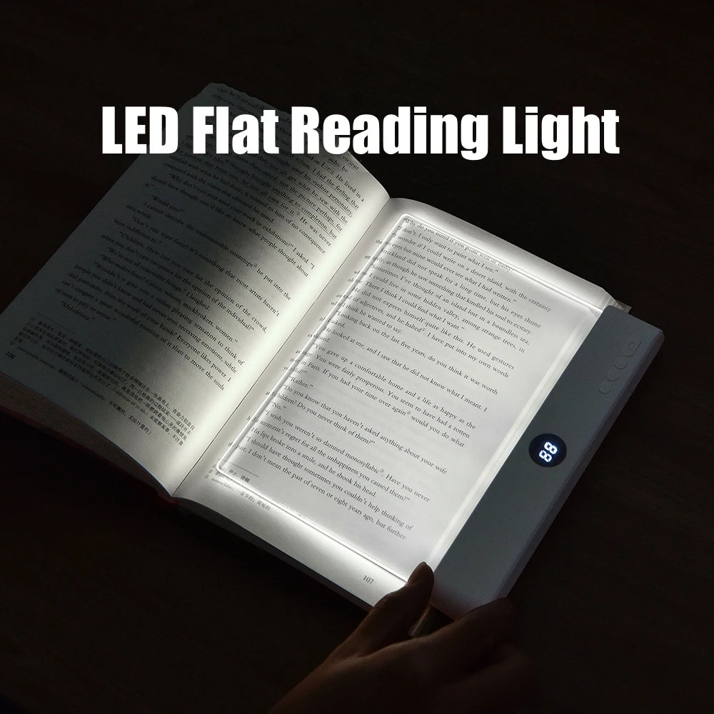 Eye-Care Flat Panel Reading Lamp