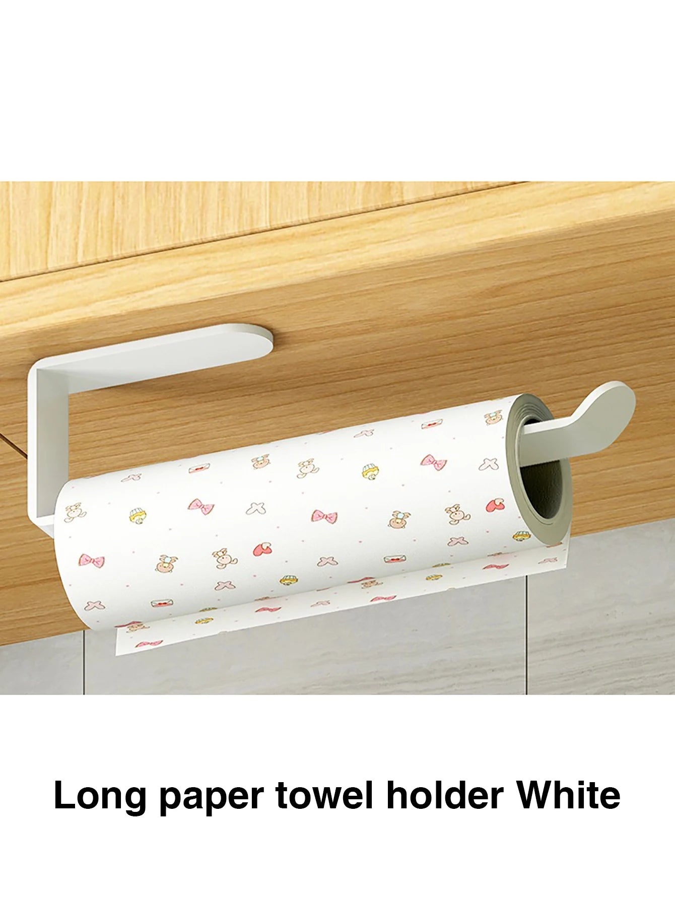 Adhesive Under Cabinet Paper Towel Holder