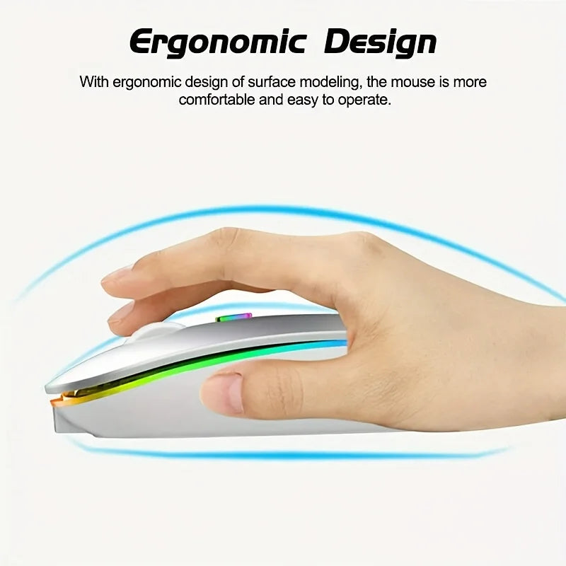 Ultra-Slim Wireless Rechargeable Mouse