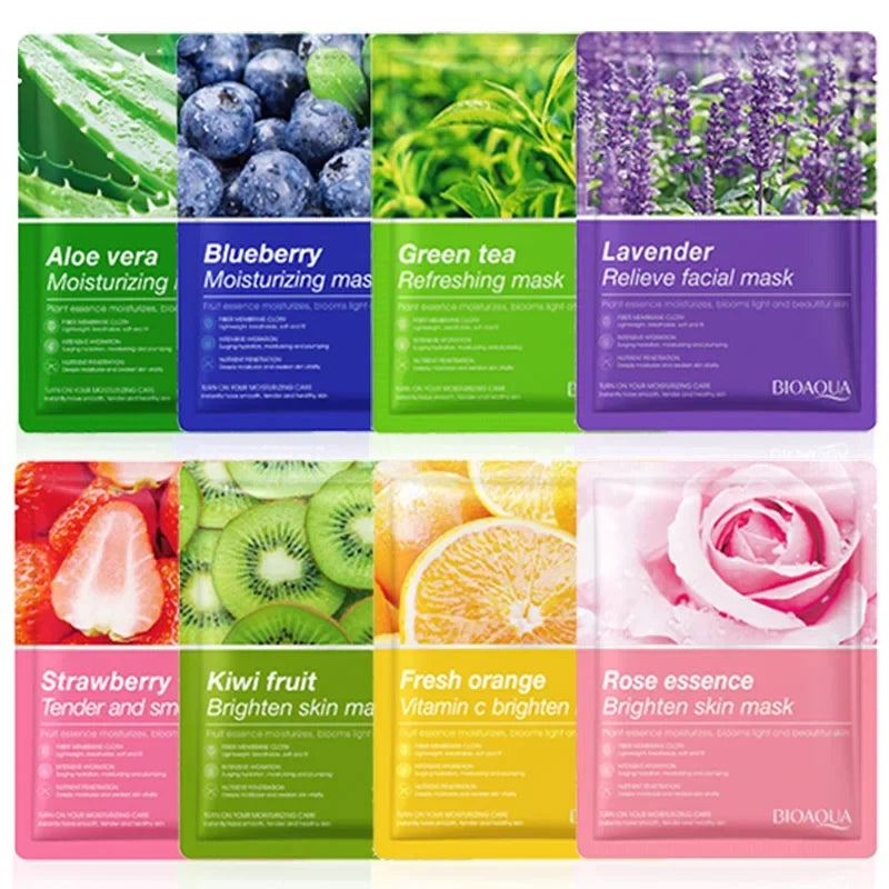8-Piece Hydrating Facial Sheet Mask Set