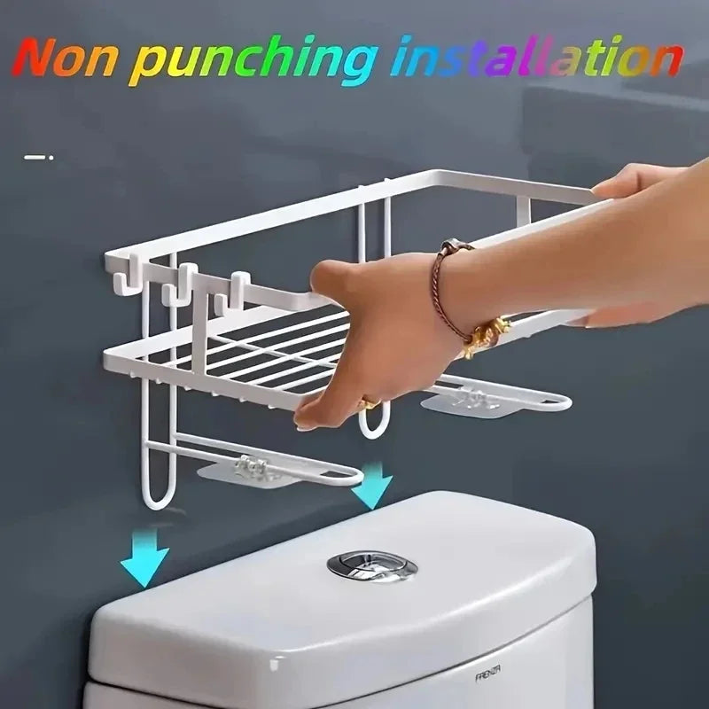 Over-The-Toilet Bathroom Storage Shelf