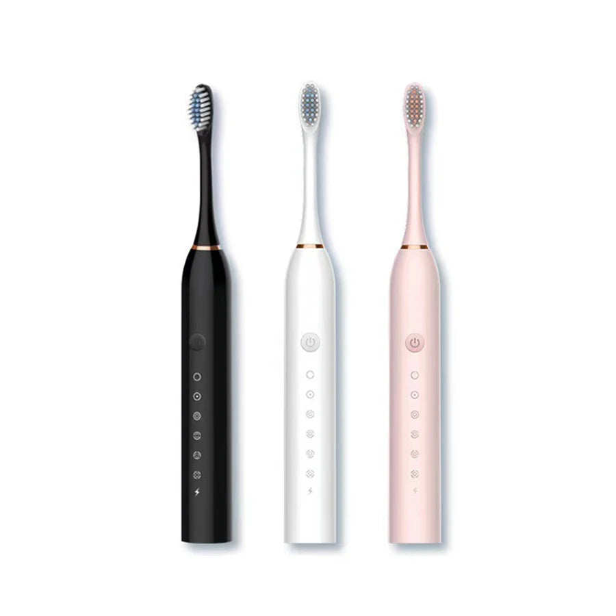 Electric Ultrasonic Toothbrush Set