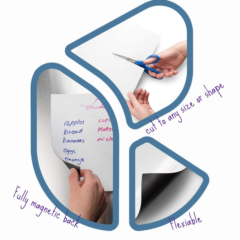 Magnetic Dry Erase Fridge Whiteboard Sheet