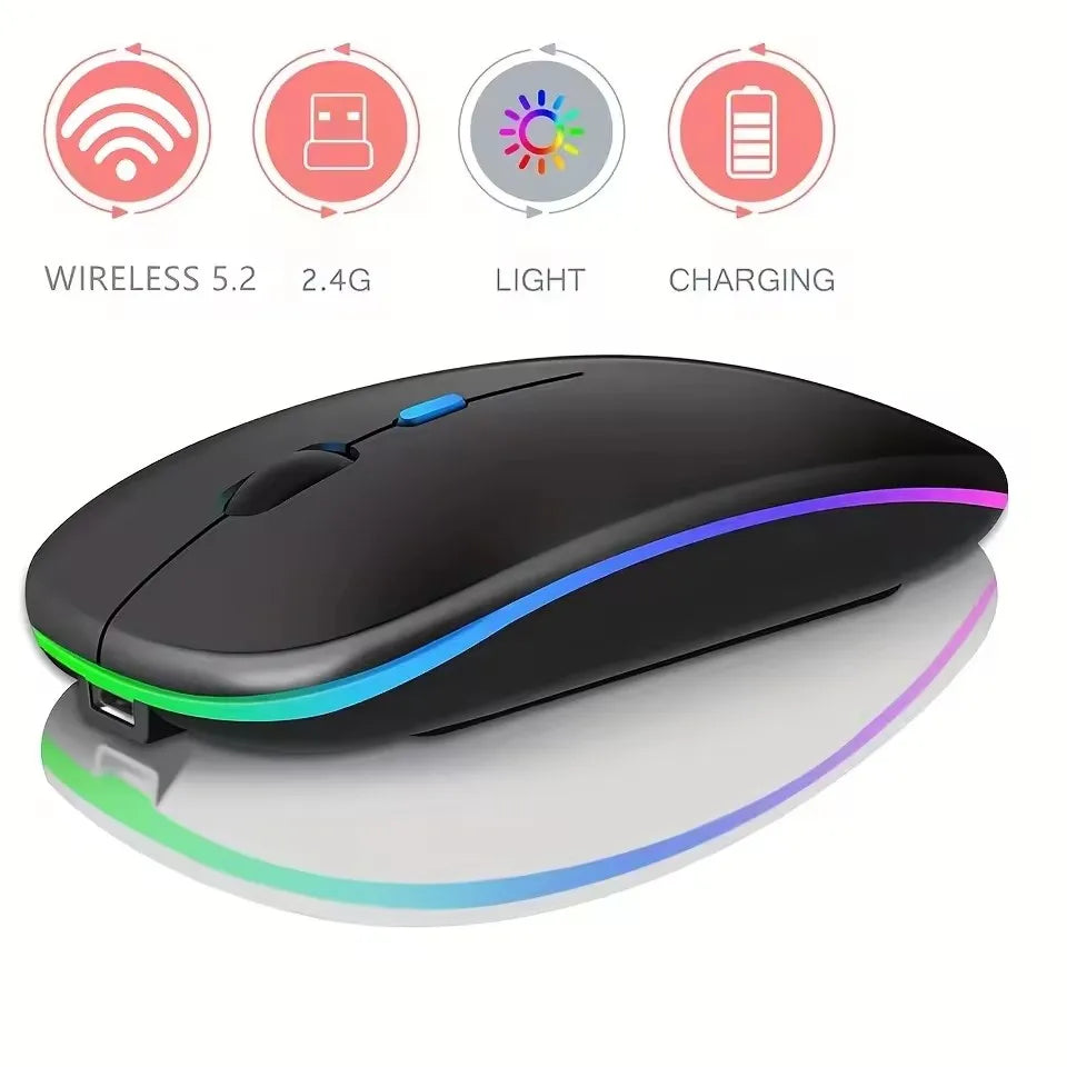 Ultra-Slim Wireless Rechargeable Mouse