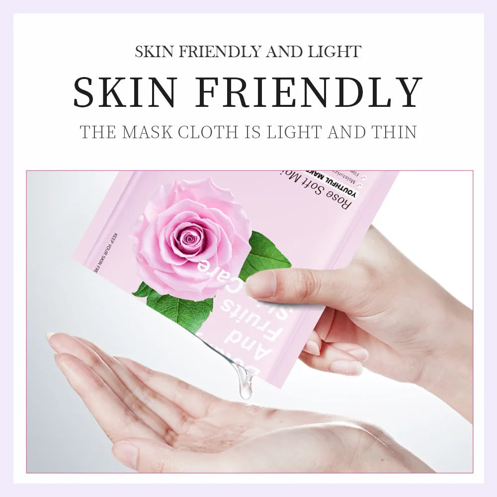 8-Piece Hydrating Facial Sheet Mask Set