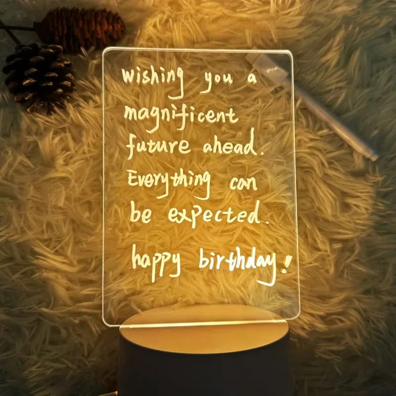 LED Acrylic Drawing & Message Board