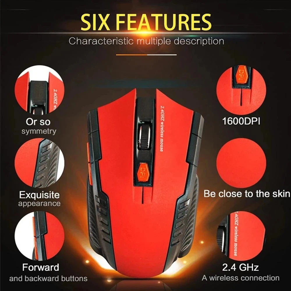 Wireless Optoelectronic Gaming Mouse