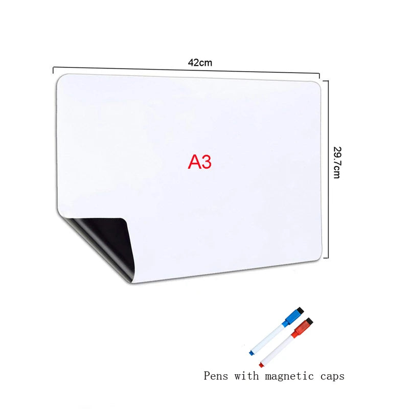 Magnetic Dry Erase Fridge Whiteboard Sheet