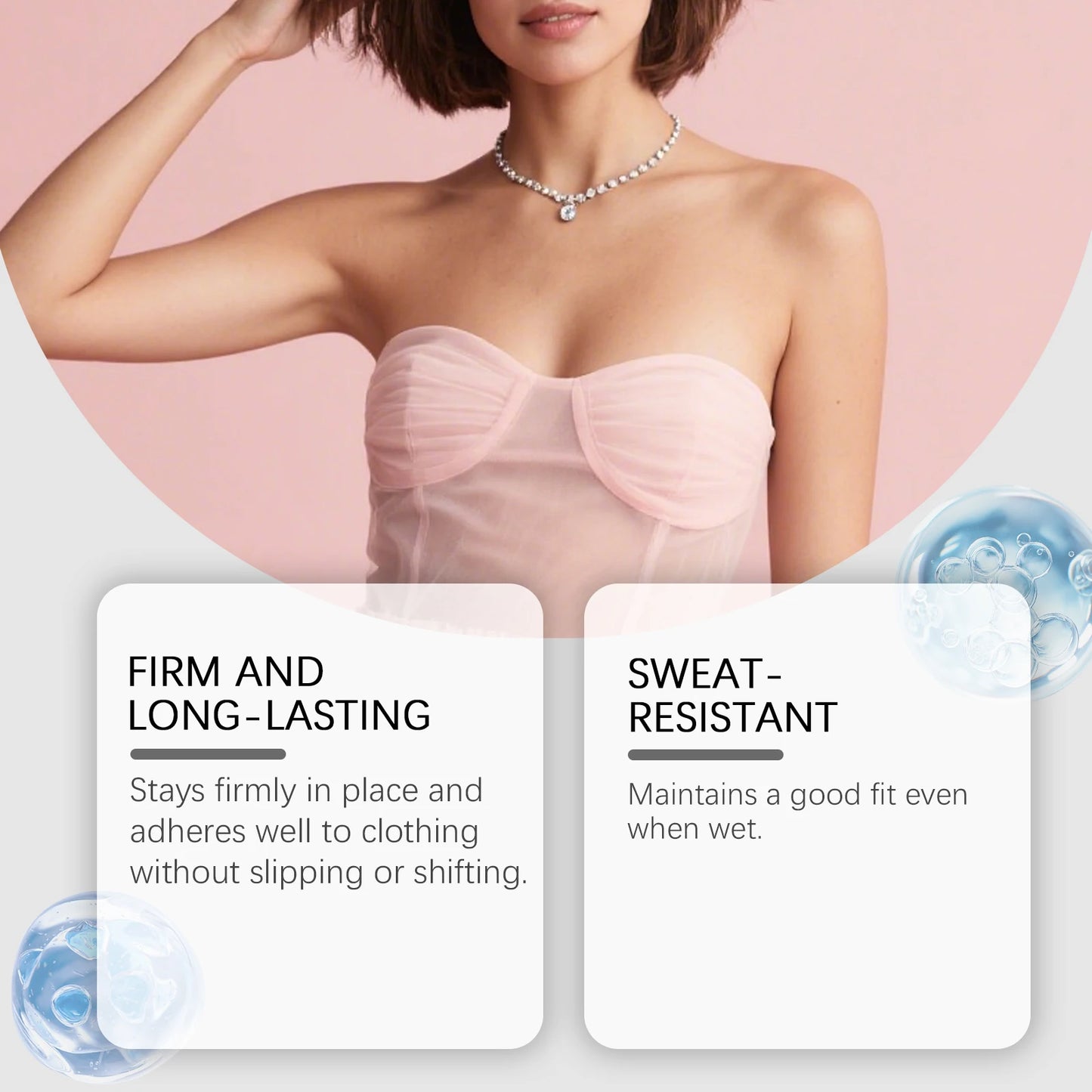 Invisible Clothing & Body Adhesive – Sweatproof, Skin-Safe Hold