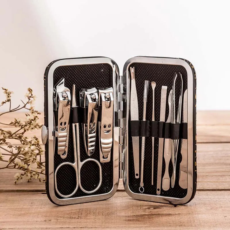 11-Piece Travel Nail Care & Grooming Kit