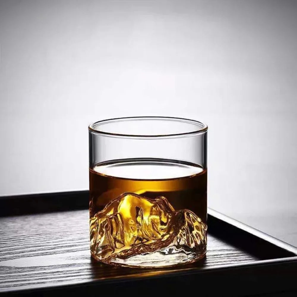 Glacier Style Crystal Drinkware Glass