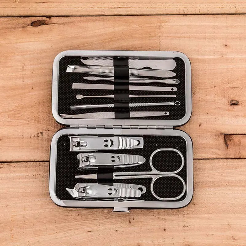 11-Piece Travel Nail Care & Grooming Kit