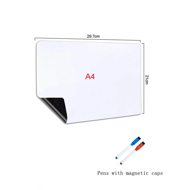 Magnetic Dry Erase Fridge Whiteboard Sheet
