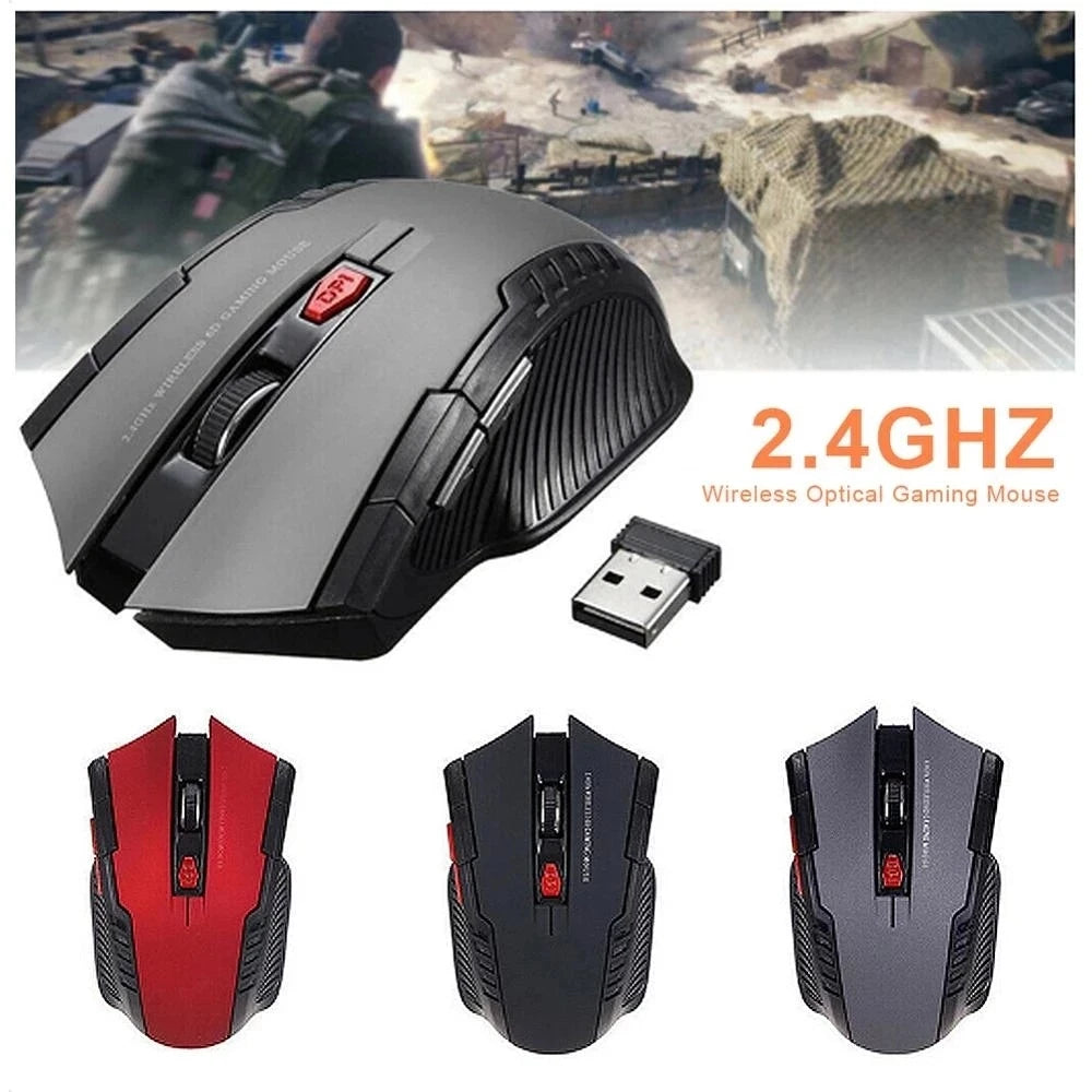 Wireless Optoelectronic Gaming Mouse