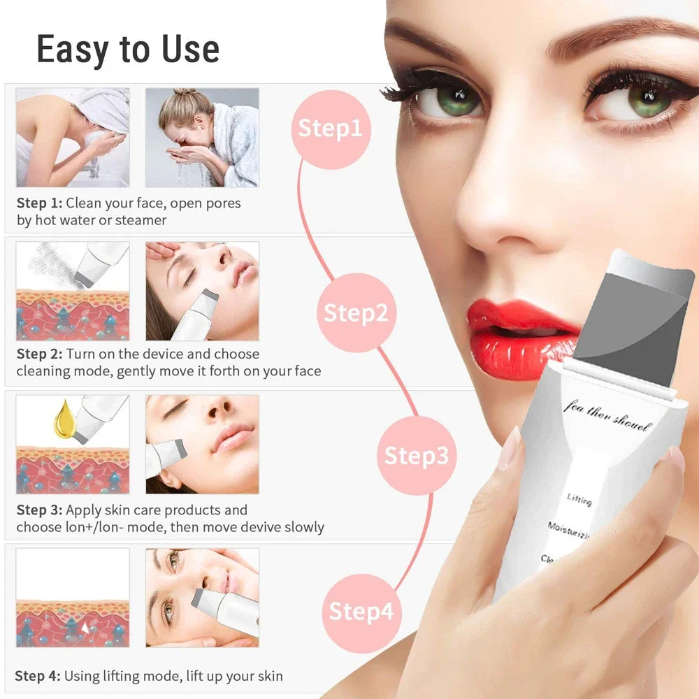 Electric Facial Skin Scrubber