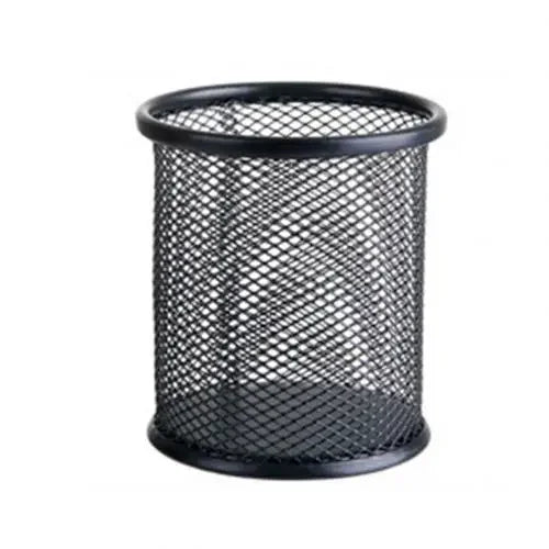 Metal Mesh Desk Pen Holder