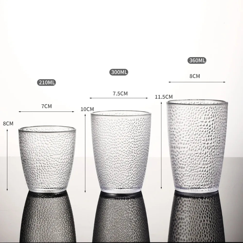 Stackable Acrylic Drink Cups