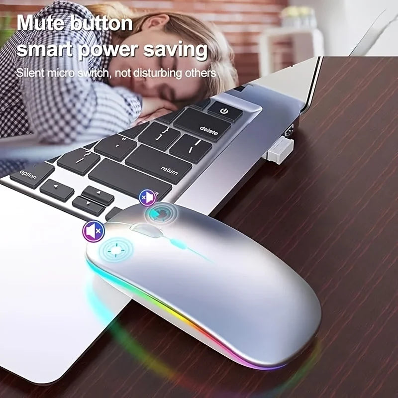 Ultra-Slim Wireless Rechargeable Mouse