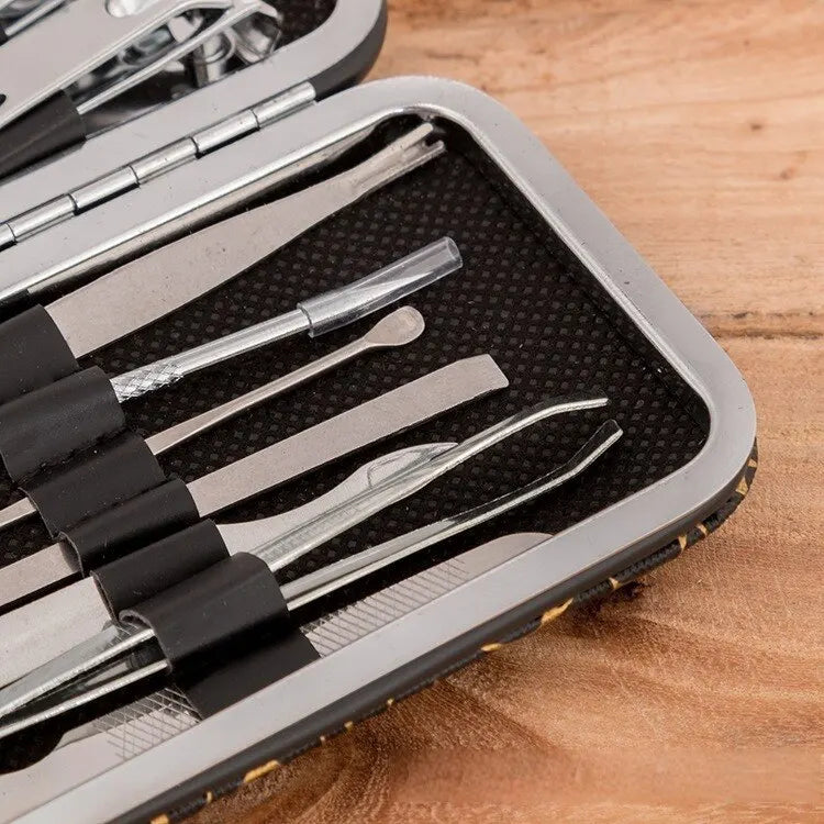 11-Piece Travel Nail Care & Grooming Kit