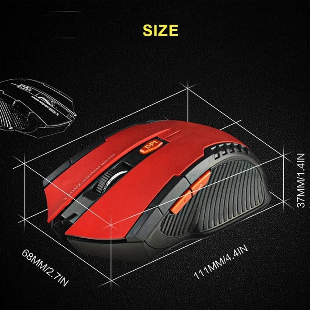 Wireless Optoelectronic Gaming Mouse