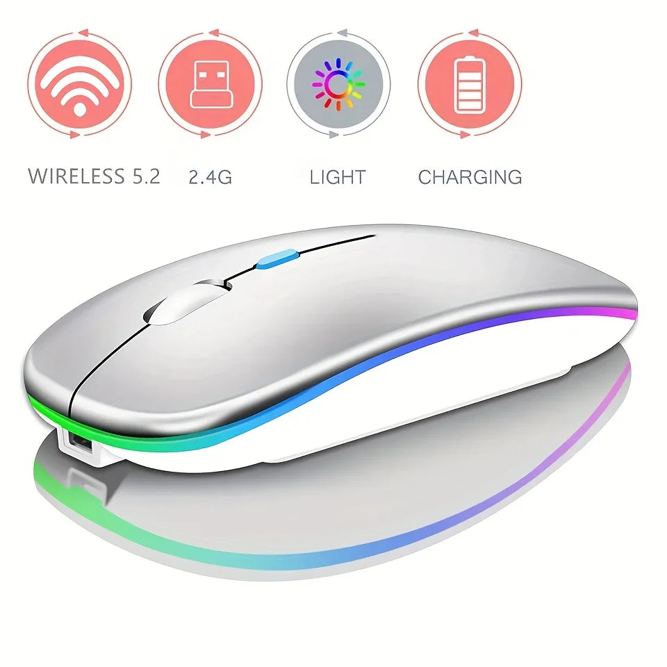 Ultra-Slim Wireless Rechargeable Mouse