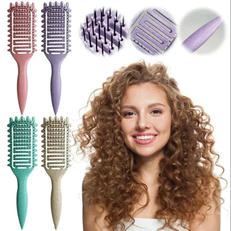 Curl Defining Detangling Hair Brush