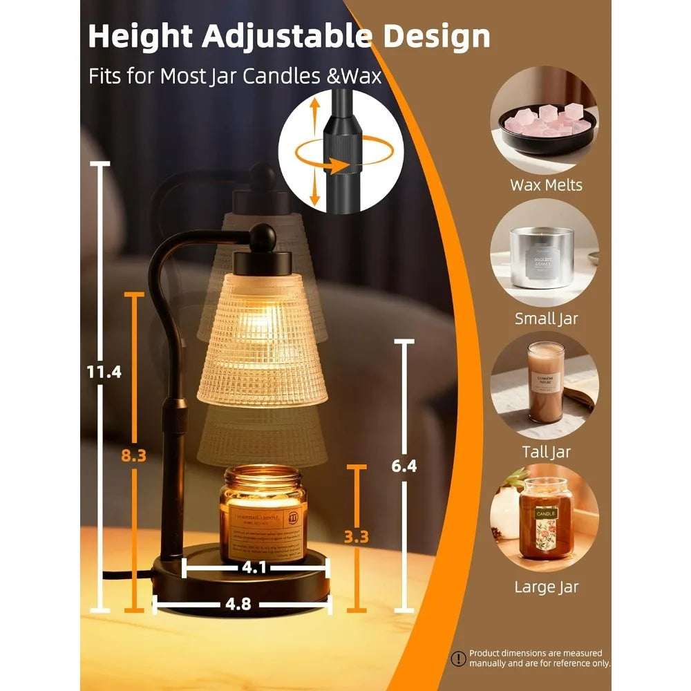 Adjustable Candle Warmer Lamp