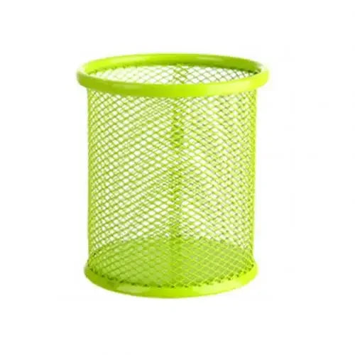 Metal Mesh Desk Pen Holder