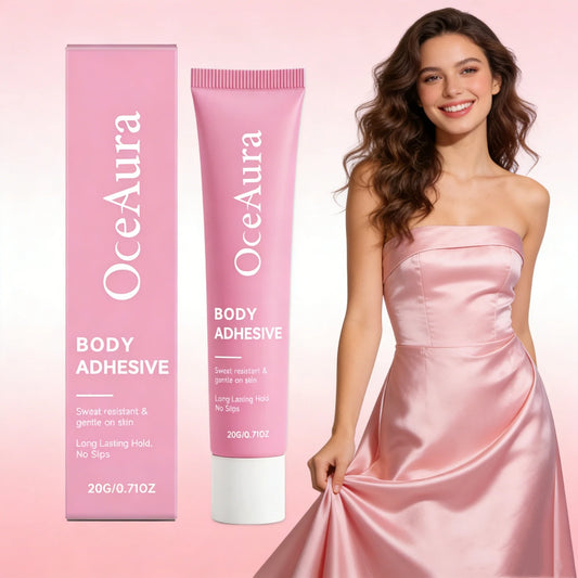 Invisible Clothing & Body Adhesive – Sweatproof, Skin-Safe Hold