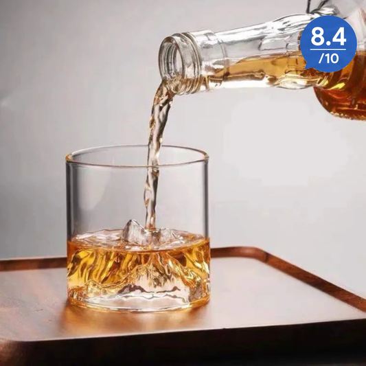 Glacier Style Crystal Drinkware Glass